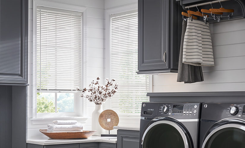 Laundry Room Window Treatments