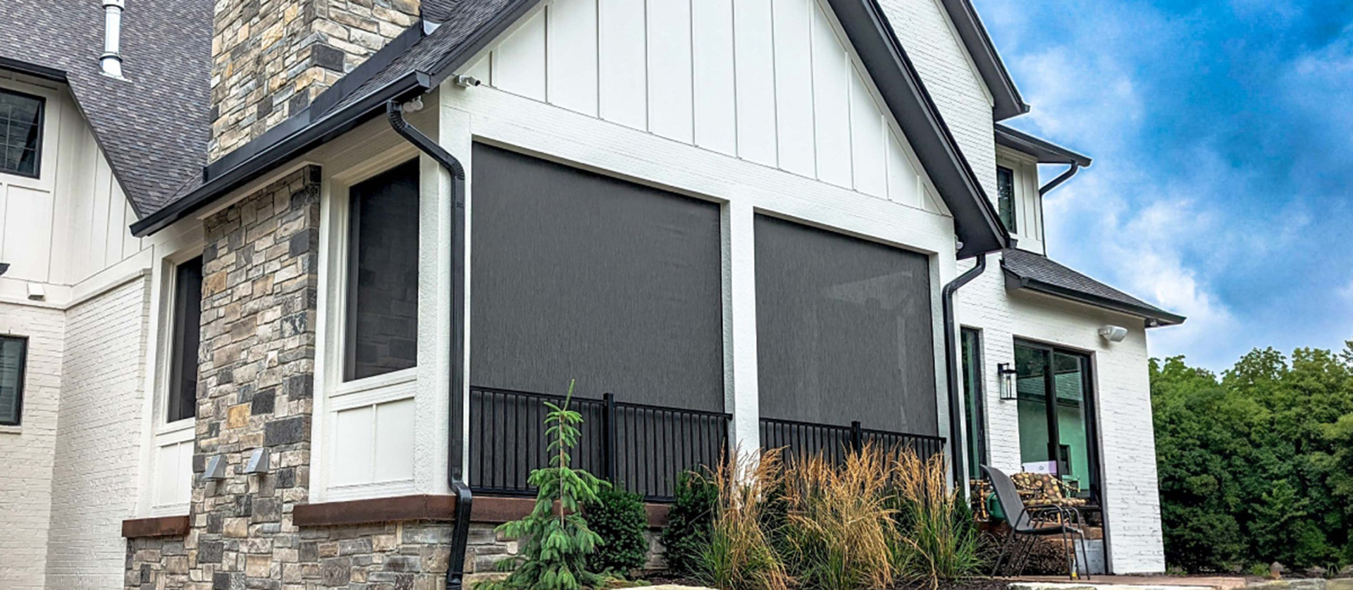 motorized retractable screens